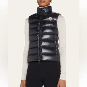 Moncler Ghany Down Vest Black Size 0